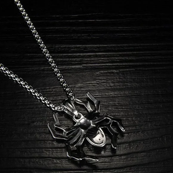 men spider necklace - Picture 4 of 6